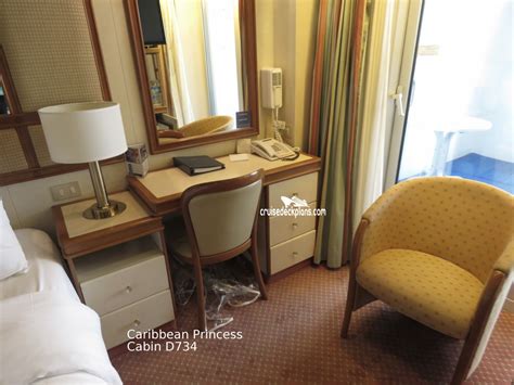 Cabin D Caribbean Princess Stateroom