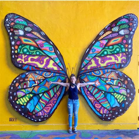 Butterfly Mural Door Murals Graffiti Murals Murals Street Art Mural