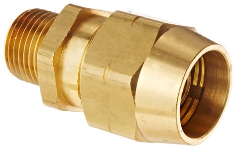 Eaton Weatherhead 33808b Y28 Male Connector Fitting Ca360 Brass 12 Hose Id 12 Pipe Size