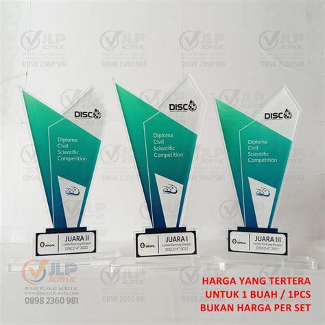 Jual Plakat Piala Trophy Plakat Akrilik Plakat Acrylic Plakat