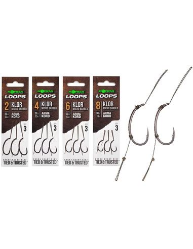 Korda Loop Rigs Klor 2 50lb