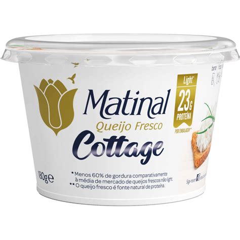 Queijo Fresco Cottage Magro Matinal Emb 180 Gr Continente Online