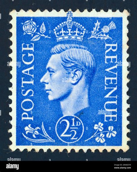 King George Vi Ruled 1936 1952 Postage And Revenue Stamp United