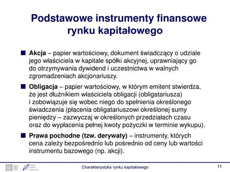 PPT Charakterystyka rynku kapitałowego PowerPoint Presentation free