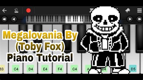 Megalovania By Toby Fox Piano Tutorial Easy To Learn Its SH Music