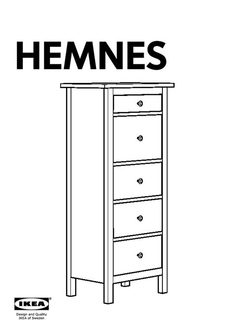 Hemnes Chest Of Drawers White Stain Ikeapedia