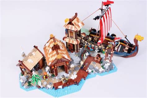 LEGO Ideas 21343 Viking Village Pairs Better Than Youd Expect With