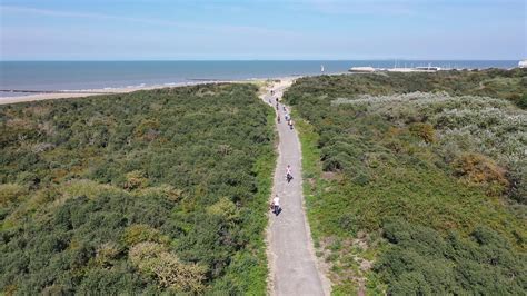 Fietstocht Knokke Heist Naar Cadzand Bad YouTube