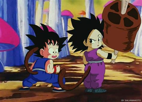 Kid Caulifla E Kid Goku Dragon Ball Oficial™ Amino