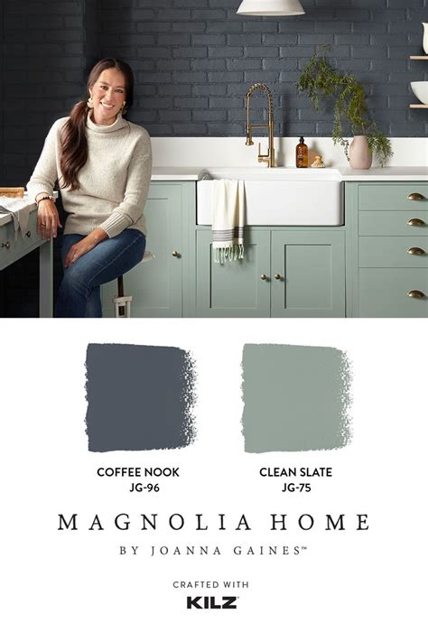 Bold Kitchen Colors With Magnolia Home By Joanna Gaines