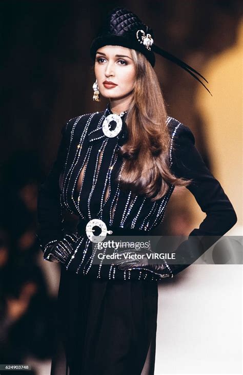 A model walks the runway at the Valentino Ready to Wear Fall/Winter... News Photo - Getty Images