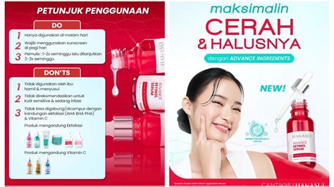 Review Hanasui Advance Retinol Serum Harga Cuma Rp Ribuan Tapi