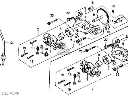 Honda TRX350 FOURTRAX 4X4 1986 G USA Parts Lists And Schematics