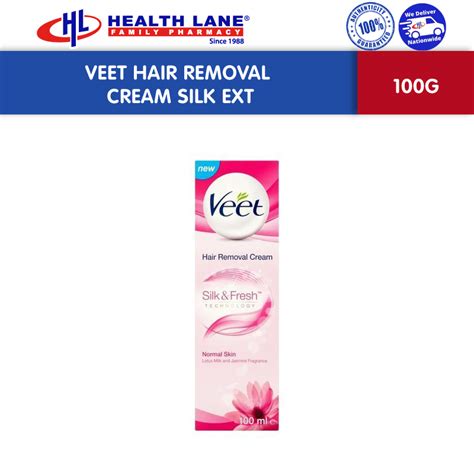 Veet Hair Removal Cream Silk Ext 100g Shopee Malaysia