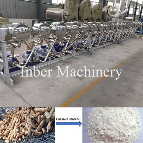 Automatic Cassava Machine Cassava Starch Machine Processing Line Tapioca Maker China Cassava