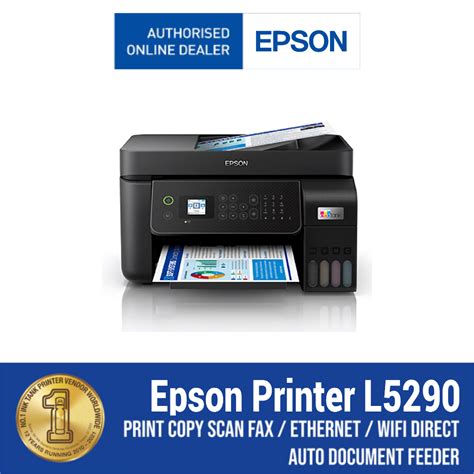 Jual Printer Epson L5290 Print Scan Copy Fax Wifi Adf Shopee Indonesia