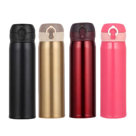 500ml 304 Stainless Steel Insulated Water Bottle Vacuum Thermos Travel