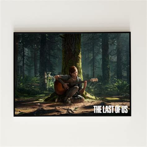 The Last Of Us Digital Download Poster Ellie Last Of Us Etsy