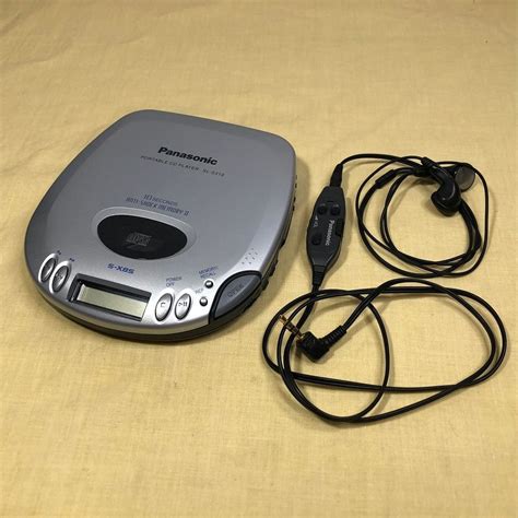 Panasonic Sl S Portable Cd Player Serial No Fb Jb Audio