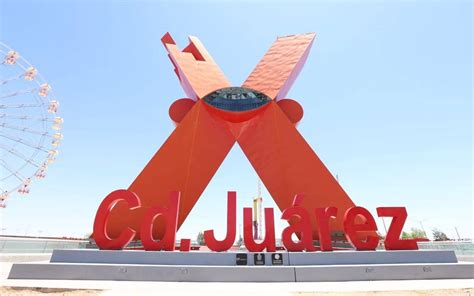 Colocan letras Cd Juárez en la X El Heraldo de Juárez Noticias