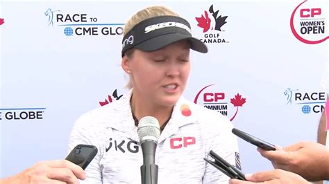 Brooke Henderson Post Round Interview | 2022 CP Women’s Open | LPGA ...