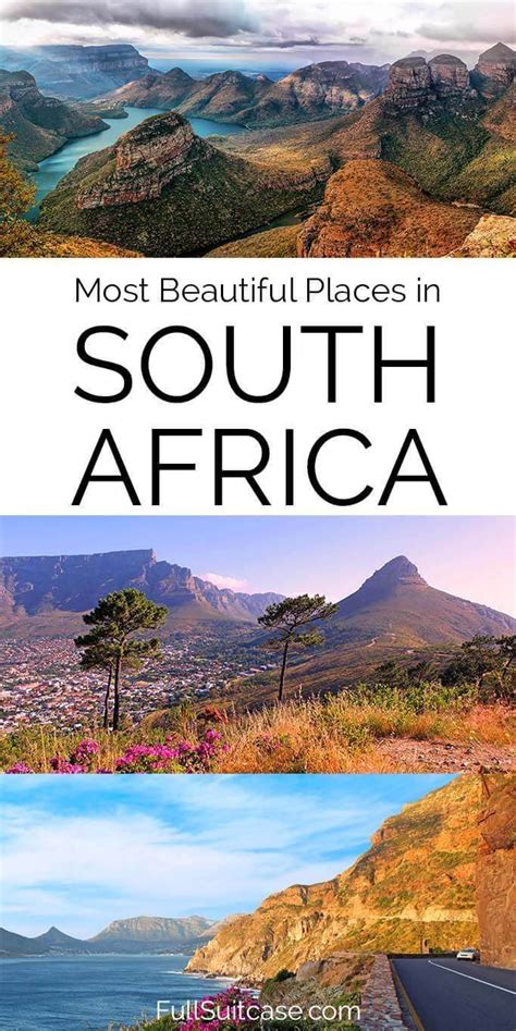 Absolute Best Places To Visit In South Africa Map Tips Africa