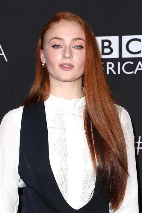 Nature Beauty Sophie Turner at 2015 BAFTA in Beverly Hills-1 – LACELEBS.CO