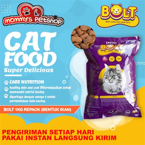 Jual Bolt Makanan Kucing Kg Bolt Makanan Kucing Kg Ikan Kg