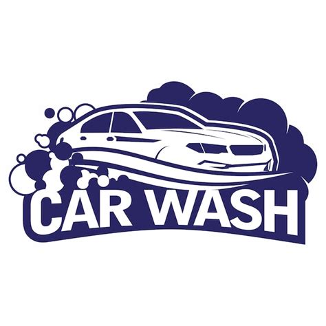 Premium Vector Car Wash Logo Design Vector