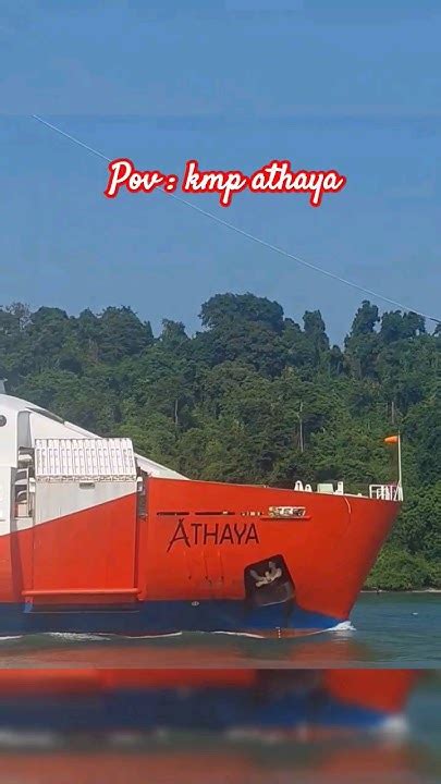 Kapal Kmp Athaya Salah Satu Kapal Terbaik Di Penyebrangan Merak