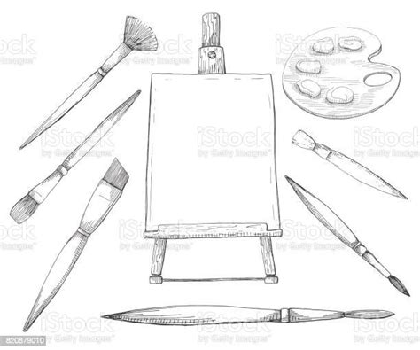 Karya Seni Yang Digambar Dengan Tangan Ilustrasi Vektor Dari Gaya
