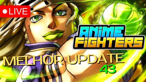 Nova Update Anime Fighters Simulater Ao Vivo Roblox Update