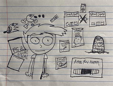 Here’s some fan art I drew of Scott and his childhood games. : r/scottthewoz