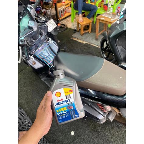 Nh T Xe Tay Ga T Ng H P Shell Advance Ultra Scooter Ml Shopee