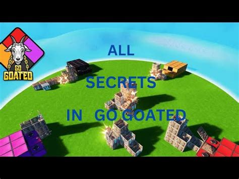 All Secrets In GO GOATED Including The Vault Code YouTube