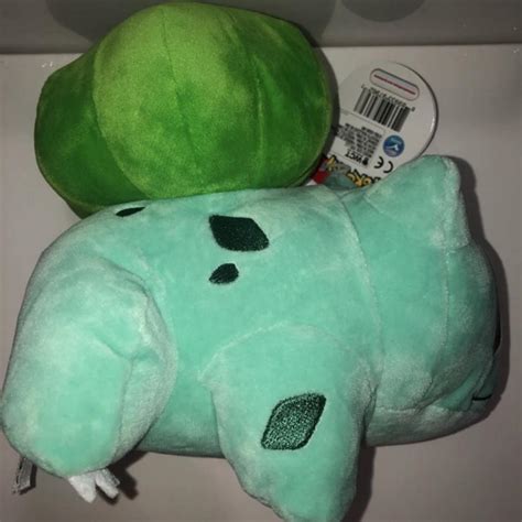 Bulbasaur Pokemon 8" Plush NWT BRAND NEW HTF NO... - Depop