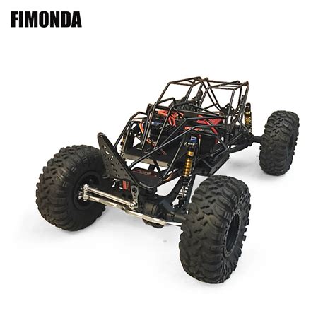 Full Tube Frame Metal Chassis Metal Body Roll Cage For 110 Rc Crawler Axial Wraith Truck 90018