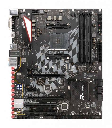 Biostar Racing X Gta Placa Base Con Soporte Para Amd Ryzen