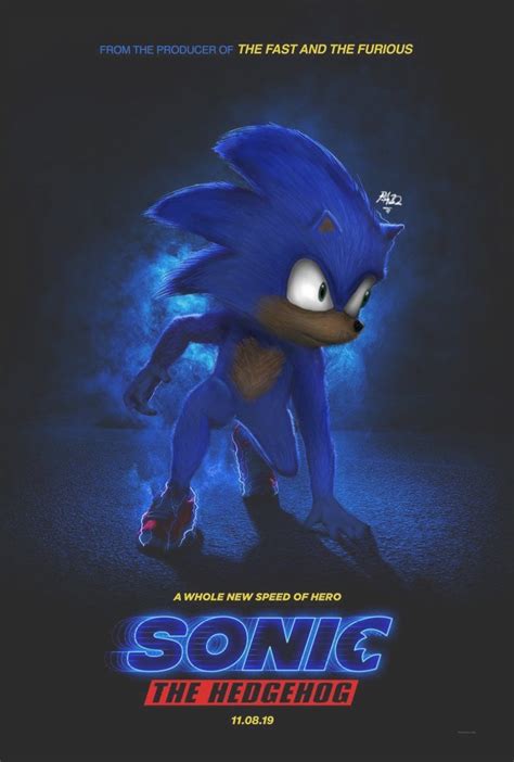 How Sonic *probably* ACTUALLY looks in the Sonic The Hedgehog Movie : r ...