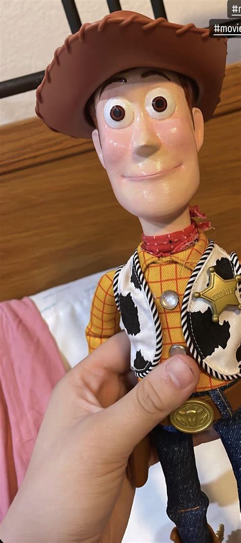 I finally got a custom movie accurate Woody doll back this September! : r/toystory