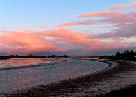 River Blackwater Estuary At Maldon Vibrant Dusk Colours Ov Flickr