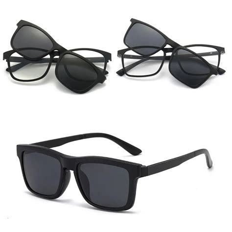 Gafas De Sol Polarizadas Para Hombre Y Mujer Lentes Con Clip Magn Tico