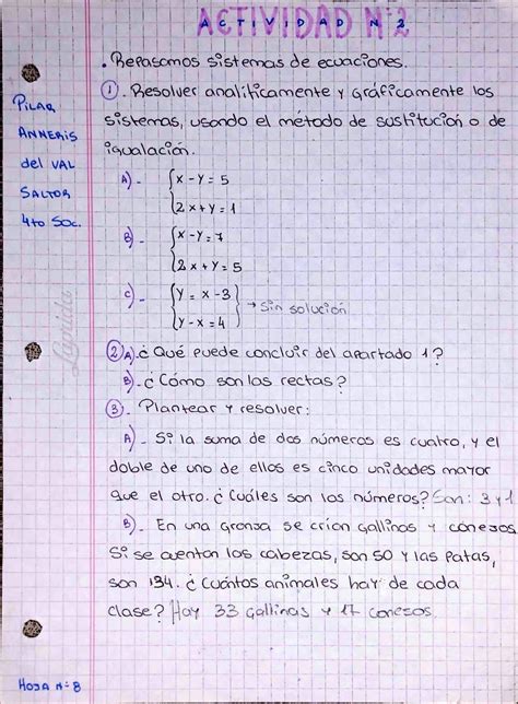 SOLUTION Trabajo Pra Ctico Sistema De Ecuaciones Studypool