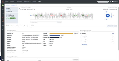 View An Interactions Details Genesys Cloud Resource Center