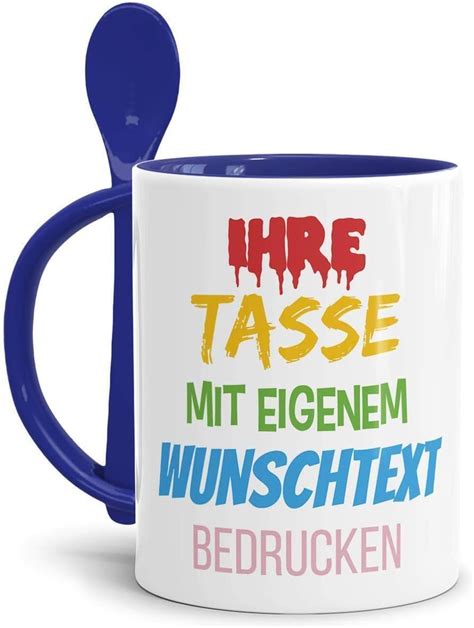 Tasse Selbst Gestalten Mit Eigenem Text Beschriften Wunsch Name Spruch