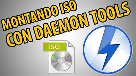 Como Montar Una Iso Con Daemon Tools Youtube