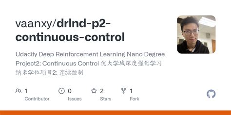 Github Vaanxy Drlnd P Continuous Control Udacity Deep Reinforcement