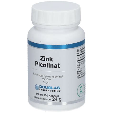 Zink Picolinat 30 Mg 100 St Shop Apotheke