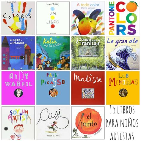 15 cuentos para niños artistas Libro para niños Expresion artistica