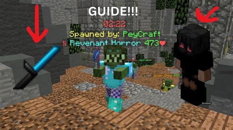 The Ultimate Revenant Horror Slayer Guide Hypixel Skyblock Youtube